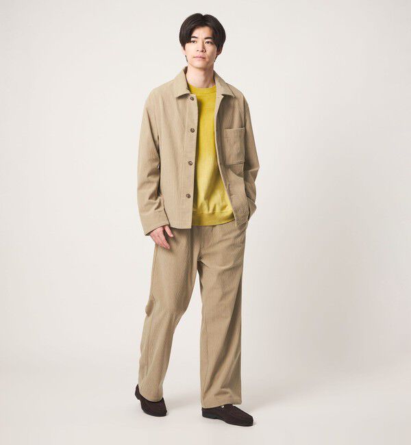 UNITED ARROWS green label relaxing「コーデュロイ カバーオール ジャケット -ストレッチ-」|ブルゾン・スタジャン|