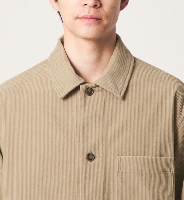 UNITED ARROWS green label relaxing「コーデュロイ カバーオール ジャケット -ストレッチ-」|ブルゾン・スタジャン|