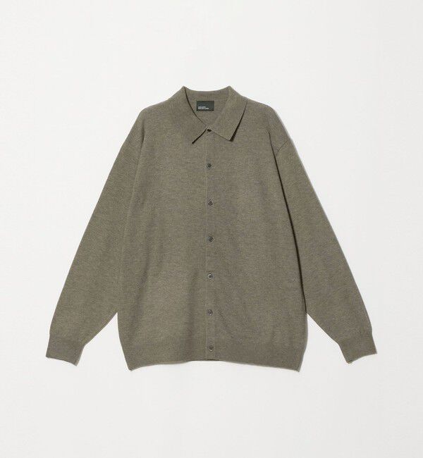UNITED ARROWS green label relaxing「【WEB限定】JUST fit ハイゲージ ポロニット カーディガン」|カーディガン|