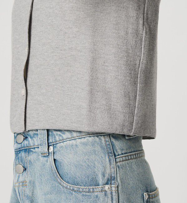 BEAUTY&YOUTH UNITED ARROWS「【WEB限定】ラメ ショートスリーブカーディガン」|カーディガン|