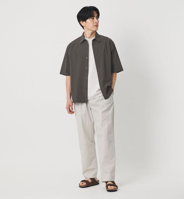 BEAUTY&YOUTH UNITED ARROWS「360&deg;MASTER ICE ショートスリーブ シャツ セットアップ対応 接触冷感 ストレッチ 撥水 UVカット」|シャツ・ブラウス|