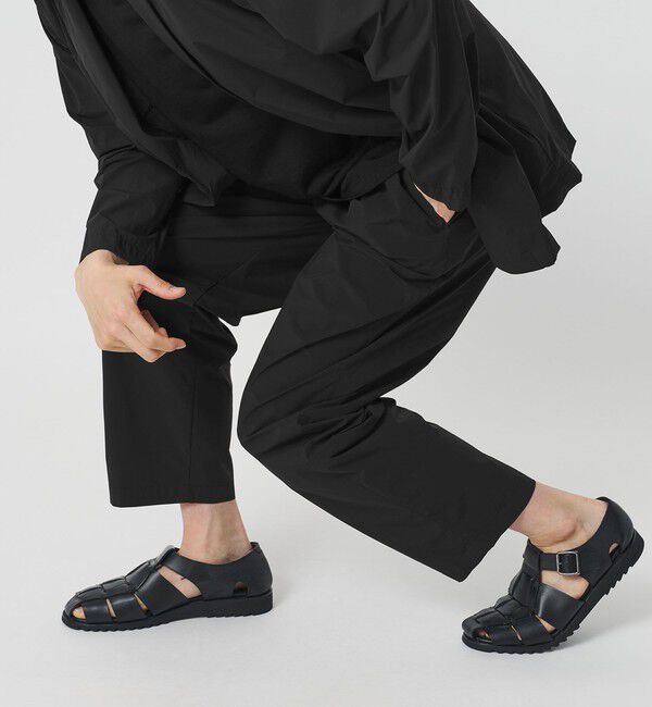 BEAUTY&YOUTH UNITED ARROWS「360&deg;MASTER ICE バルーン イージーパンツ NO.9 セットアップ対応 接触冷感 ストレッチ 撥水 UVカット」|チノ|