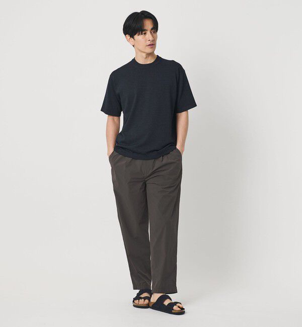 BEAUTY&YOUTH UNITED ARROWS「360&deg;MASTER ICE バルーン イージーパンツ NO.9 セットアップ対応 接触冷感 ストレッチ 撥水 UVカット」|チノ|