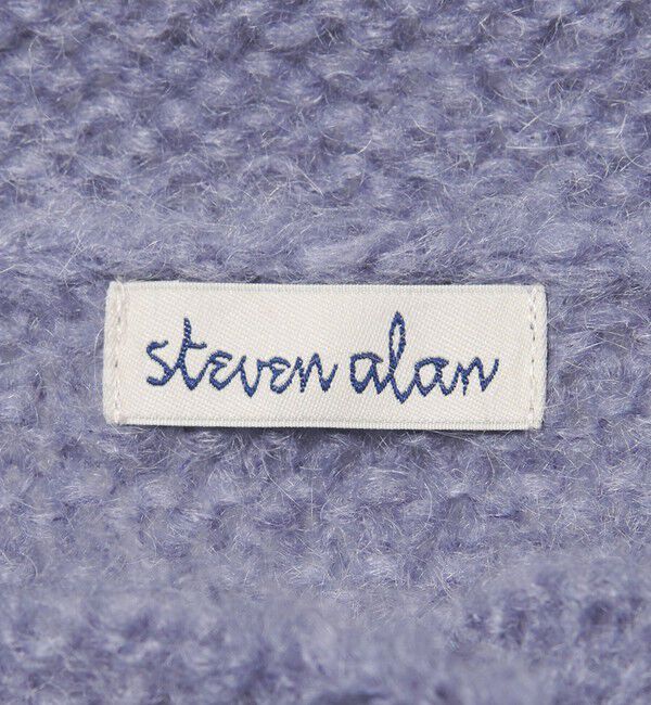 STEVEN ALAN「＜Steven Alan＞ウール モヘヤ ナイロン ボタン カーディガン」|カーディガン|