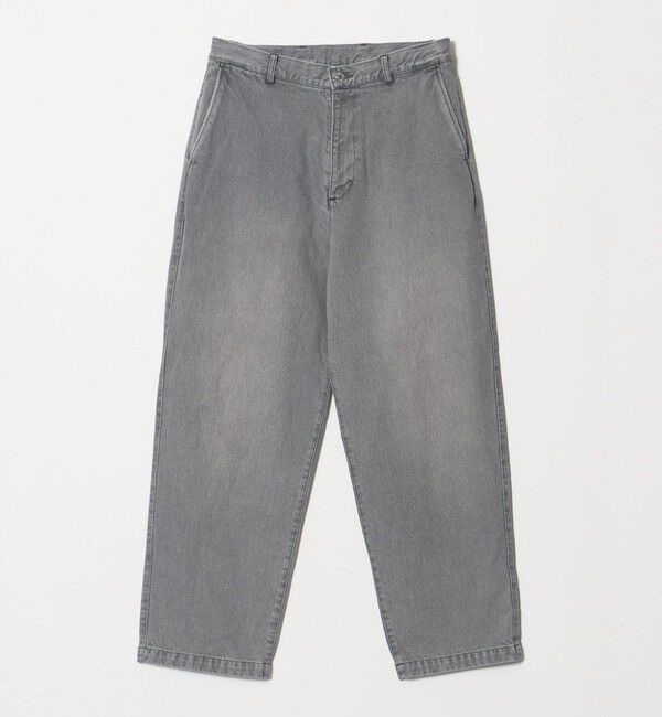 BEAUTY&YOUTH UNITED ARROWS「グレー デニム スラックス NO.9」|チノ|