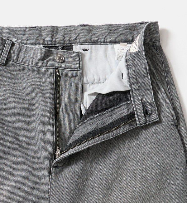 BEAUTY&YOUTH UNITED ARROWS「グレー デニム スラックス NO.9」|チノ|