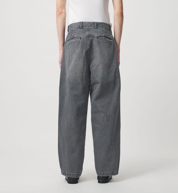 BEAUTY&YOUTH UNITED ARROWS「グレー デニム スラックス NO.9」|チノ|