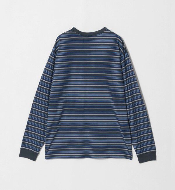 NICE WEATHER「＜NICE WEATHER＞マルチボーダー ロングスリーブ Tシャツ」|Tシャツ・カットソー|
