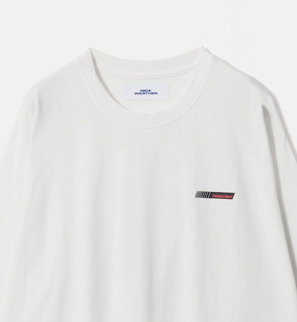 NICE WEATHER「＜NICE WEATHER＞NICECOMP ロングスリーブ Tシャツ」|Tシャツ・カットソー|