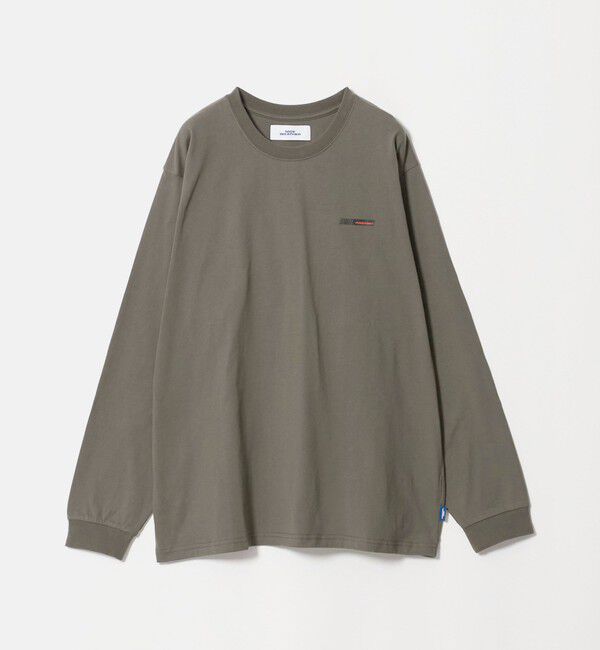 NICE WEATHER「＜NICE WEATHER＞NICECOMP ロングスリーブ Tシャツ」|Tシャツ・カットソー|DK.GRAY