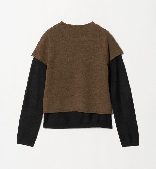 BEAUTY&YOUTH UNITED ARROWS「レイヤード セット ニットプルオーバー ウォッシャブル」|ニット・セーター|