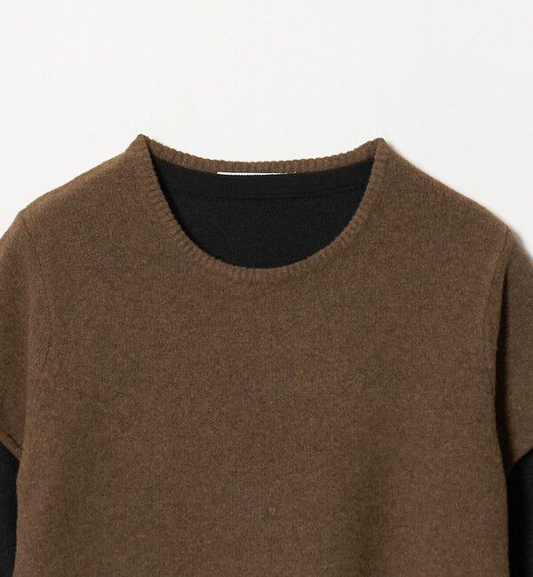 BEAUTY&YOUTH UNITED ARROWS「レイヤード セット ニットプルオーバー ウォッシャブル」|ニット・セーター|