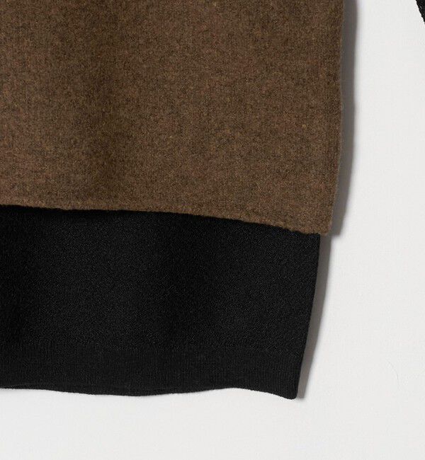 BEAUTY&YOUTH UNITED ARROWS「レイヤード セット ニットプルオーバー ウォッシャブル」|ニット・セーター|
