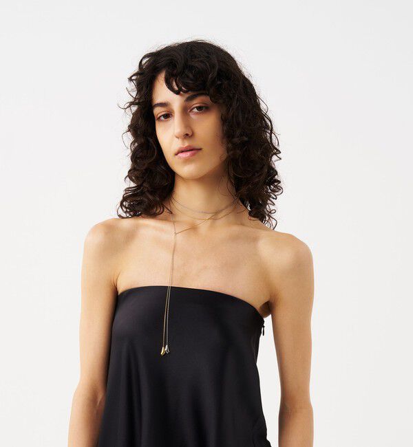 BEAUTY&YOUTH UNITED ARROWS「＜SOAC＞Drop バイカラー ロングネックレス」|ネックレス|