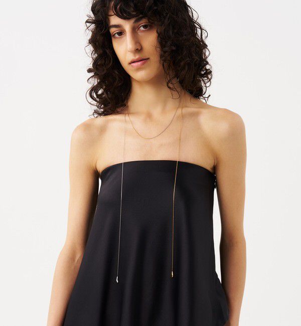BEAUTY&YOUTH UNITED ARROWS「＜SOAC＞Drop バイカラー ロングネックレス」|ネックレス|