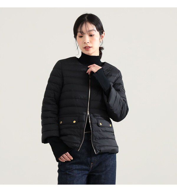Demi-Luxe BEAMS 「【別注】TATRAS / ACACIA ノーカラー ライトダウンジャケット」|ブルゾン・スタジャン|