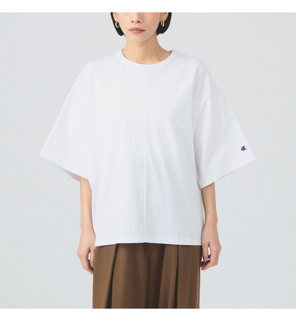 Ray BEAMS 「【別注】Champion / ショート スリーブ Tシャツ」|Tシャツ・カットソー|