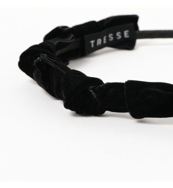 Demi-Luxe BEAMS 「TRESSE / リボン ベルベット カチューシャ」|その他|