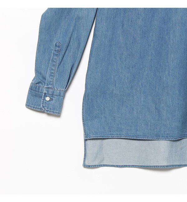 Demi-Luxe BEAMS 「TICCA / デニム チュニック」|シャツ・ブラウス|