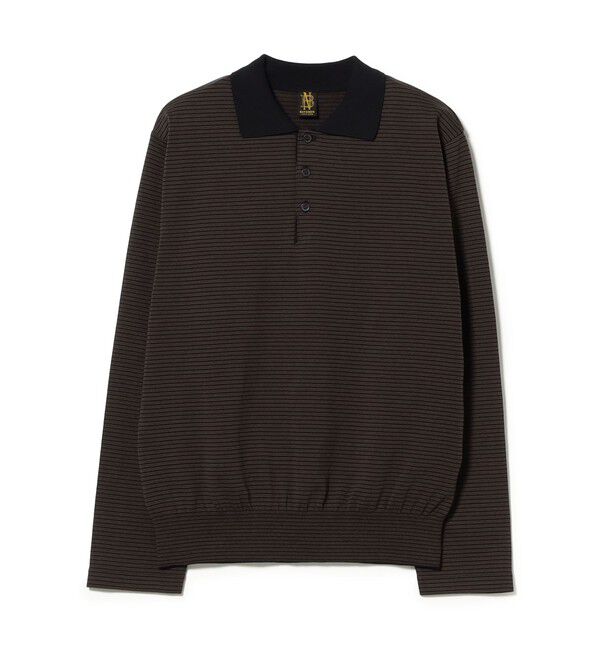 Demi-Luxe BEAMS 「BATONER / ブラウジング ポロ ロングスリーブ Tシャツ」|Tシャツ・カットソー|