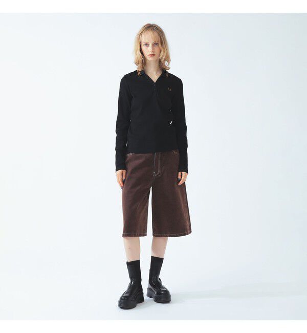 Ray BEAMS 「【別注】FRED PERRY / リブ ポロシャツ」|ポロシャツ|