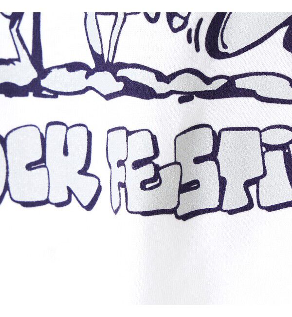 Ray BEAMS 「〈WOMEN〉FUJI ROCK FESTIVAL'26 / Elijah Anderson / Note Dance TEE」|Tシャツ・カットソー|