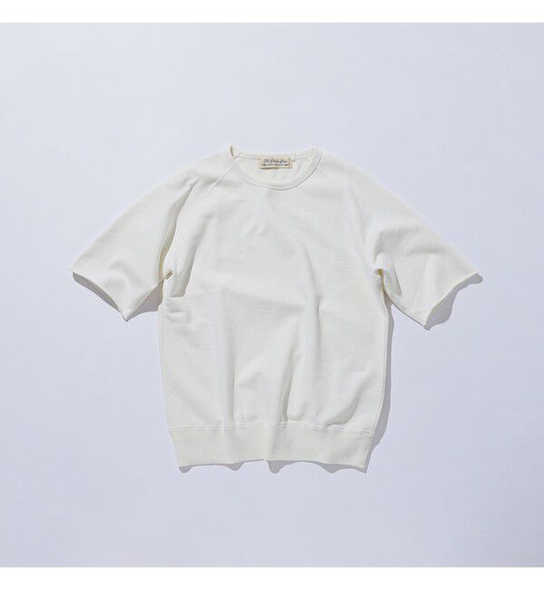 BEAMS「【別注】REMI RELIEF / Cut Off Short Sleeve Sweat」|スウェット・ジャージ|WHITE