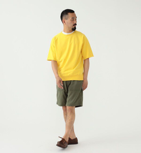 BEAMS「【別注】REMI RELIEF / Cut Off Short Sleeve Sweat」|スウェット・ジャージ|