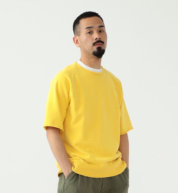 BEAMS「【別注】REMI RELIEF / Cut Off Short Sleeve Sweat」|スウェット・ジャージ|