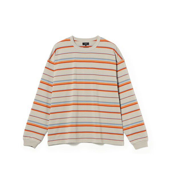 BEAMS「ルーズ ボーダー ロングスリーブ Tシャツ」|Tシャツ・カットソー|
