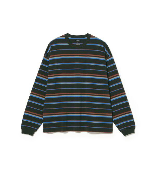 BEAMS「ルーズ ボーダー ロングスリーブ Tシャツ」|Tシャツ・カットソー|