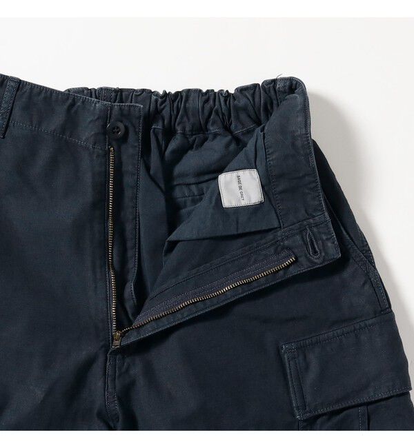 BEAMS PLUS「sage de cret / Cotton Linen Back Sateen M51 Tapered Pants」|チノ|