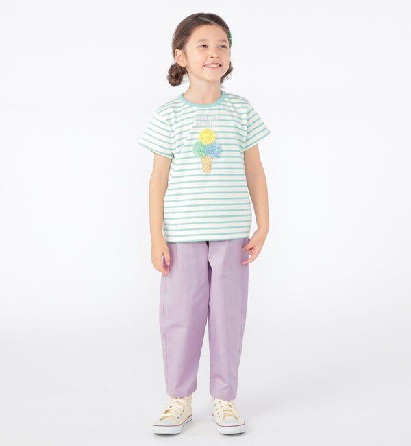SHIPS KIDS「SHIPS KIDS:100～130cm / タック ロング パンツ」|その他|