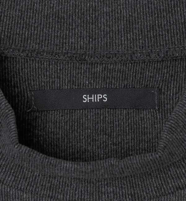 SHIPS「SHIPS: ソフト スムース ロングスリーブ」|Tシャツ・カットソー|