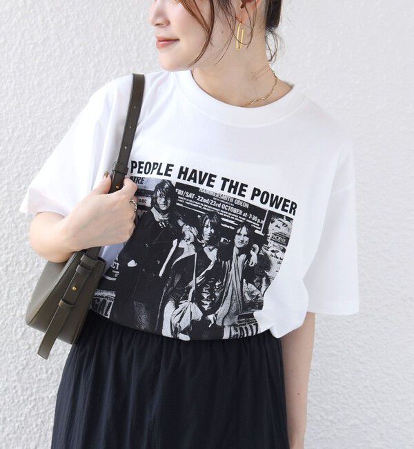 SHIPS for women「【SHIPS別注】THE CULTURE CORD: ARTIST TEE（DM）」|Tシャツ・カットソー|ホワイト