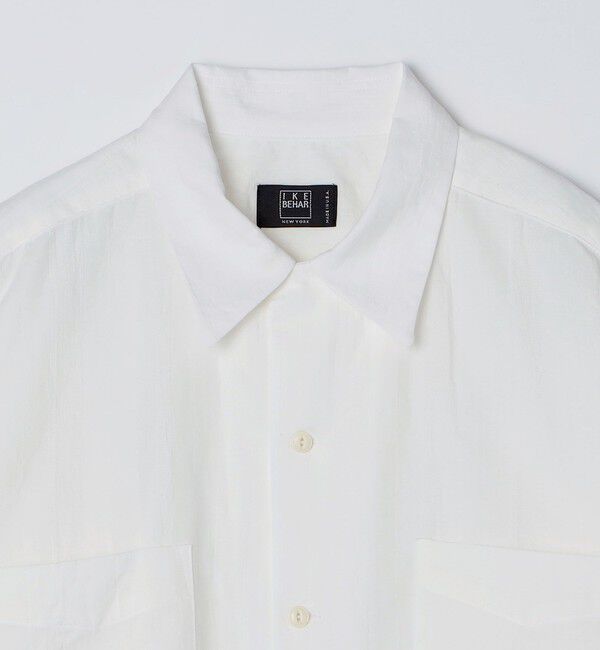 SHIPS「IKE BEHAR: USA DOBBY ST OVER SHIRT」|シャツ・ブラウス|