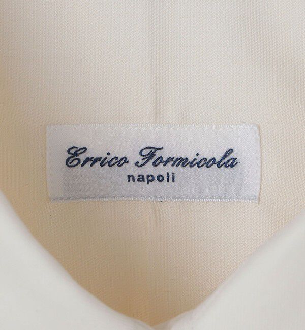SHIPS「【SHIPS別注】Errico Formicola: DALIO ツイル ソリッド シャツ」|シャツ・ブラウス|