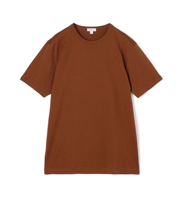 TOMORROWLAND BUYING WEAR「SUNSPELコットン クラシック Tシャツ」|Tシャツ・カットソー|35 Rust