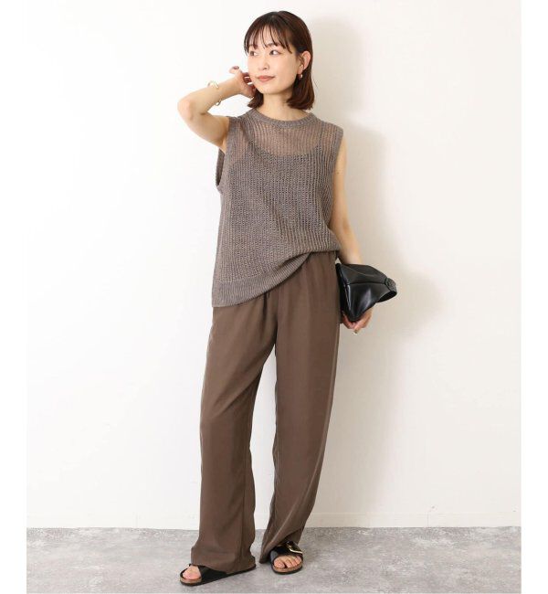 SLOBE IENA「《追加》フィブリルリラックスパンツ」|その他|