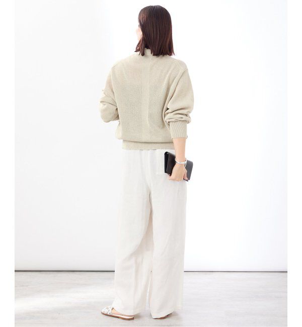 VERMEIL par iena「《手洗い可》トリアセリネン リラックスパンツ」|その他|