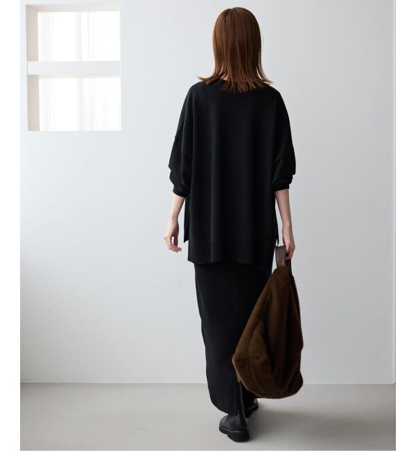 SLOBE IENA「《WEB限定カラーあり/追加予約》ウォッシャブルワイドシルエットカーディガン」|カーディガン|