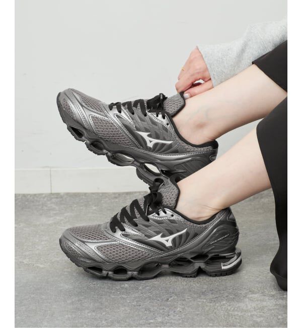 SLOBE IENA「《WEB限定/予約》MIZUNO/ミズノ WAVE PROPHEY LS D1GA2511」|スニーカー|グレー