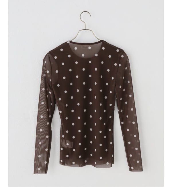 IENA「BAUM UND PFERDGARTEN/バウム ウンド ヘルガーデン RECY MESH T Tシャツ JODIE24953」|Tシャツ・カットソー|