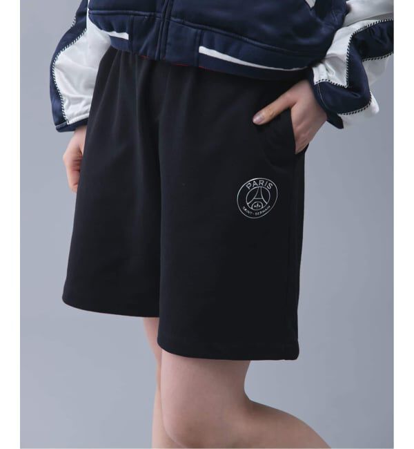 Paris Saint-Germain「【Paris Saint-Germain / パリ・サン＝ジェルマン】 JP METALIC LOGO SHORTS」|その他|ブラック