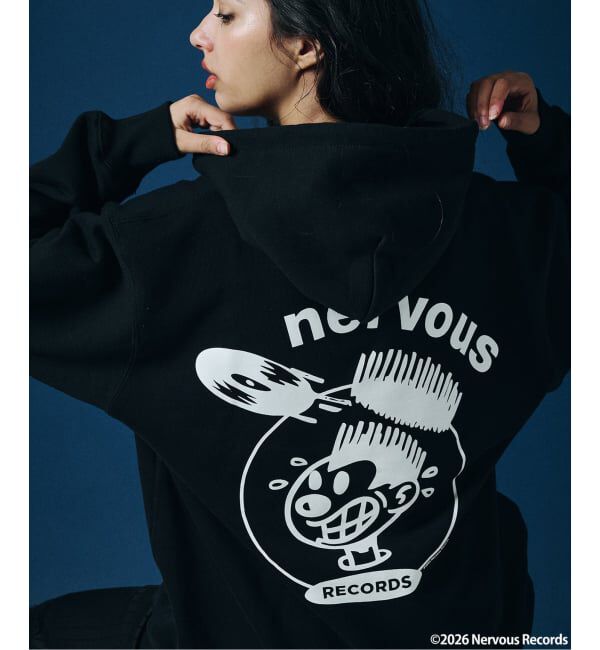 JOURNAL STANDARD「Nervous Records / ナーヴァス・レコーズ &times; JOURNAL STANDARD フーディ」|パーカー|