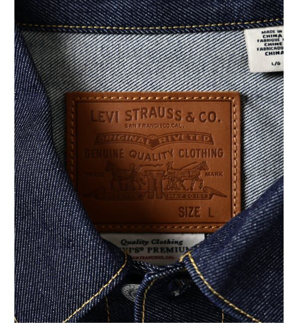 JOURNAL STANDARD relume「Levi&rsquo;s(R) / リーバイス(R) 別注 TYPE２リジッド トラッカージャケット」|デニムジャケット|