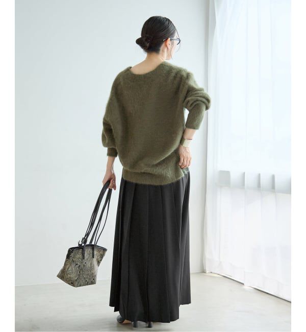 journal standard L'essage「《一部WEB限定カラー/追加予約》FOX CASHMERE Vネックプルオーバー」|ニット・セーター|