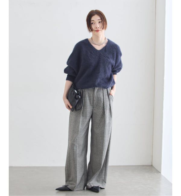 journal standard L'essage「《一部WEB限定カラー/追加予約》FOX CASHMERE Vネックプルオーバー」|ニット・セーター|