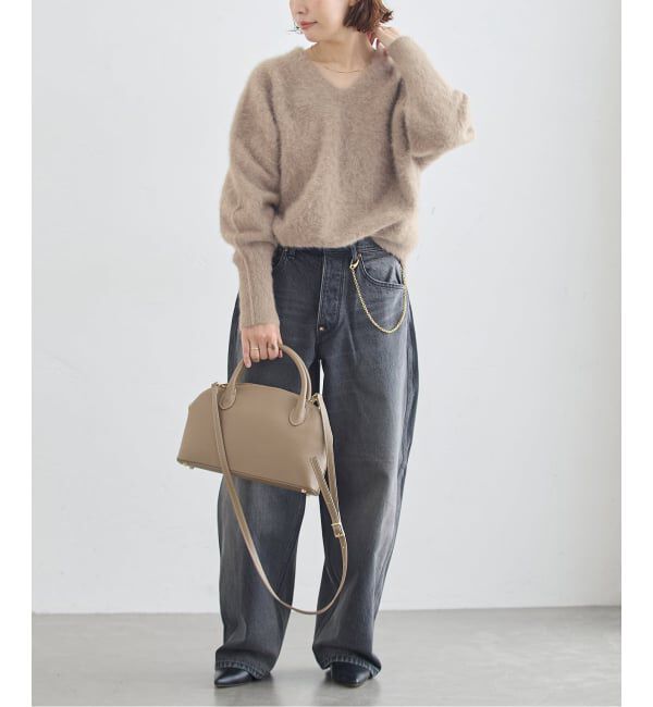 journal standard L'essage「《一部WEB限定カラー/追加予約》FOX CASHMERE Vネックプルオーバー」|ニット・セーター|