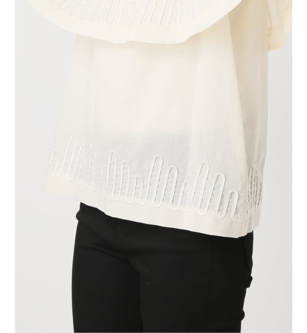 JOURNAL STANDARD「【SALLY VINTAGE &times; JOURNAL STANDARD】SALLY ORGANDY BLOUSE」|シャツ・ブラウス|